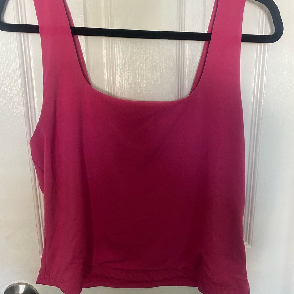 Pink Sleeveless Women's Top